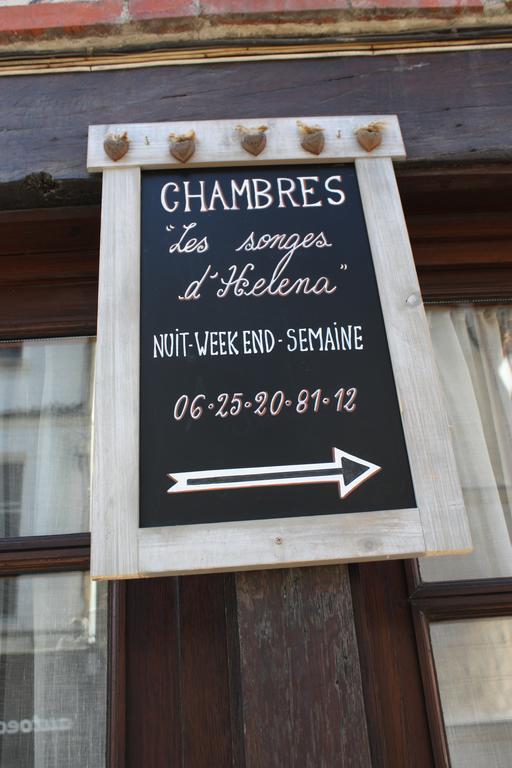 Les Songes D'Helena Hotel Honfleur Exterior foto